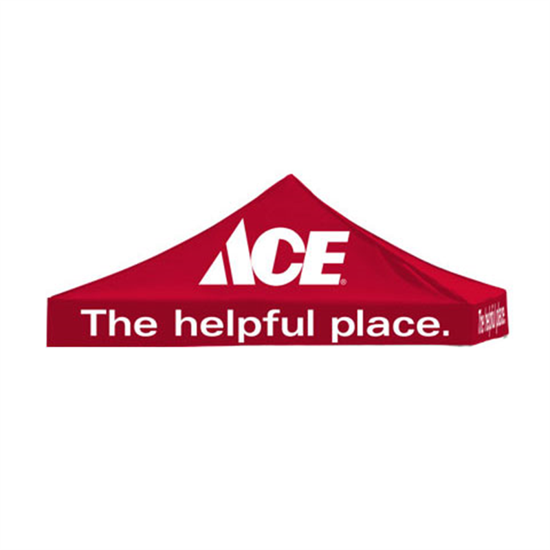 10' X 10' Ace Hardware Red Logo Tent Topper