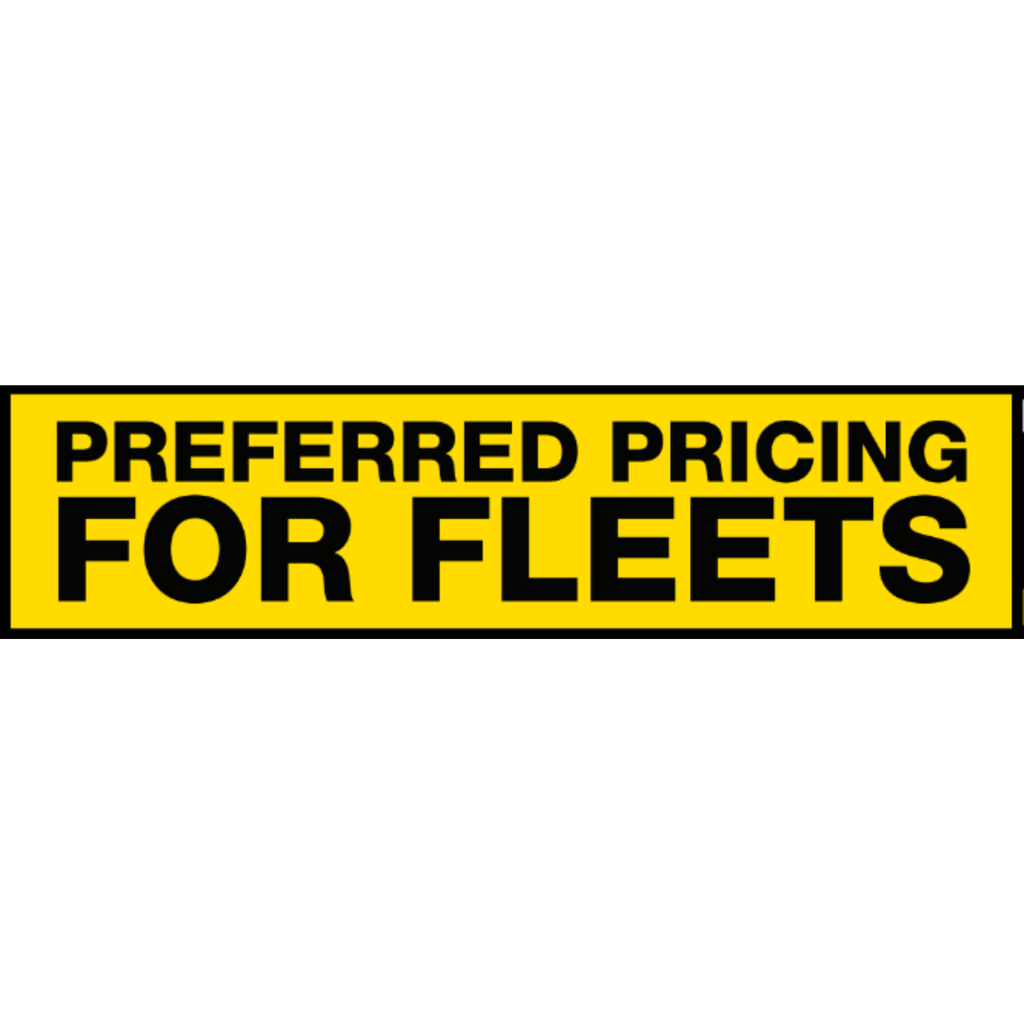 2' X 8' FullSpeed Automotive Yellow Fleets Preferred Pricing Mesh Bay Banner