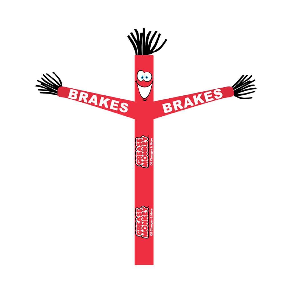 18' FullSpeed Automotive Grease Monkey Brakes Tube Dancer Fabric Only (with arms & face)