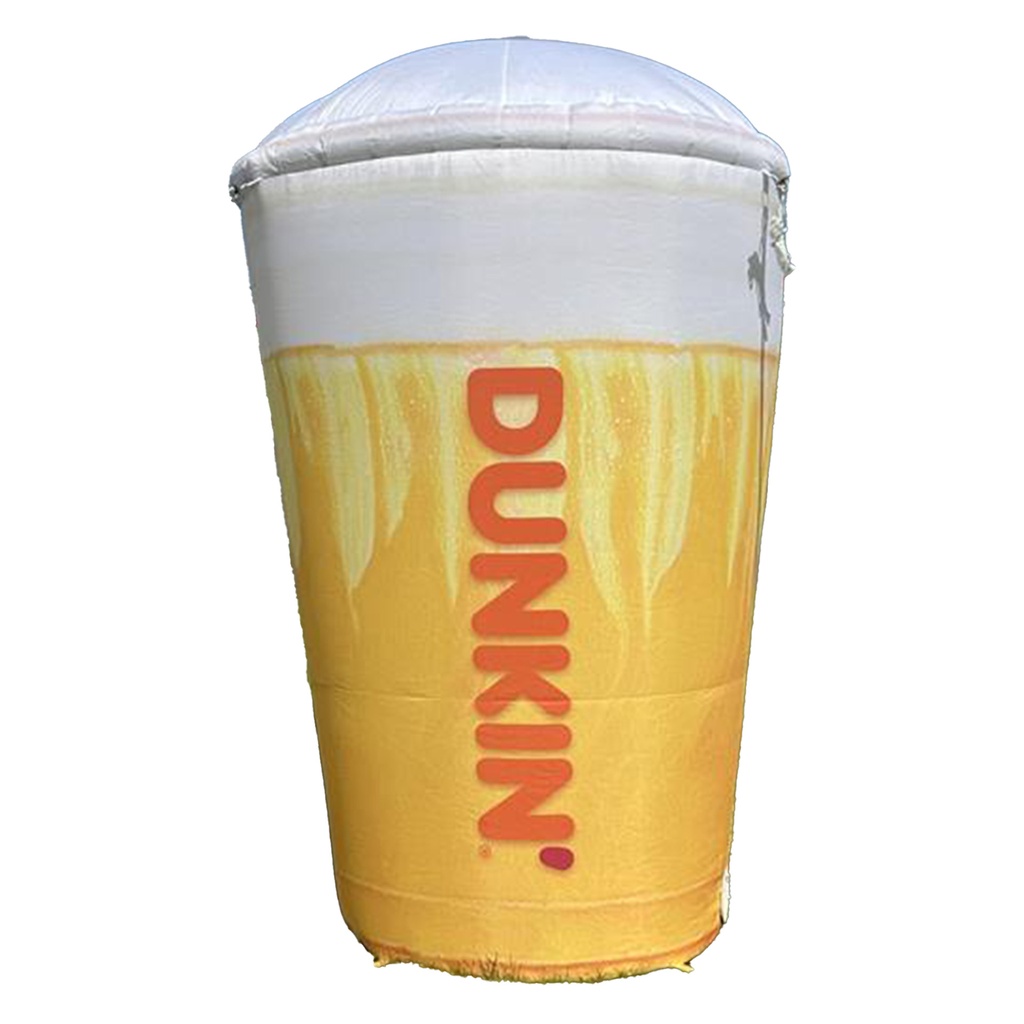 7' Dunkin' Donuts Orange Mango Day Dream Refresher Cup Inflatable