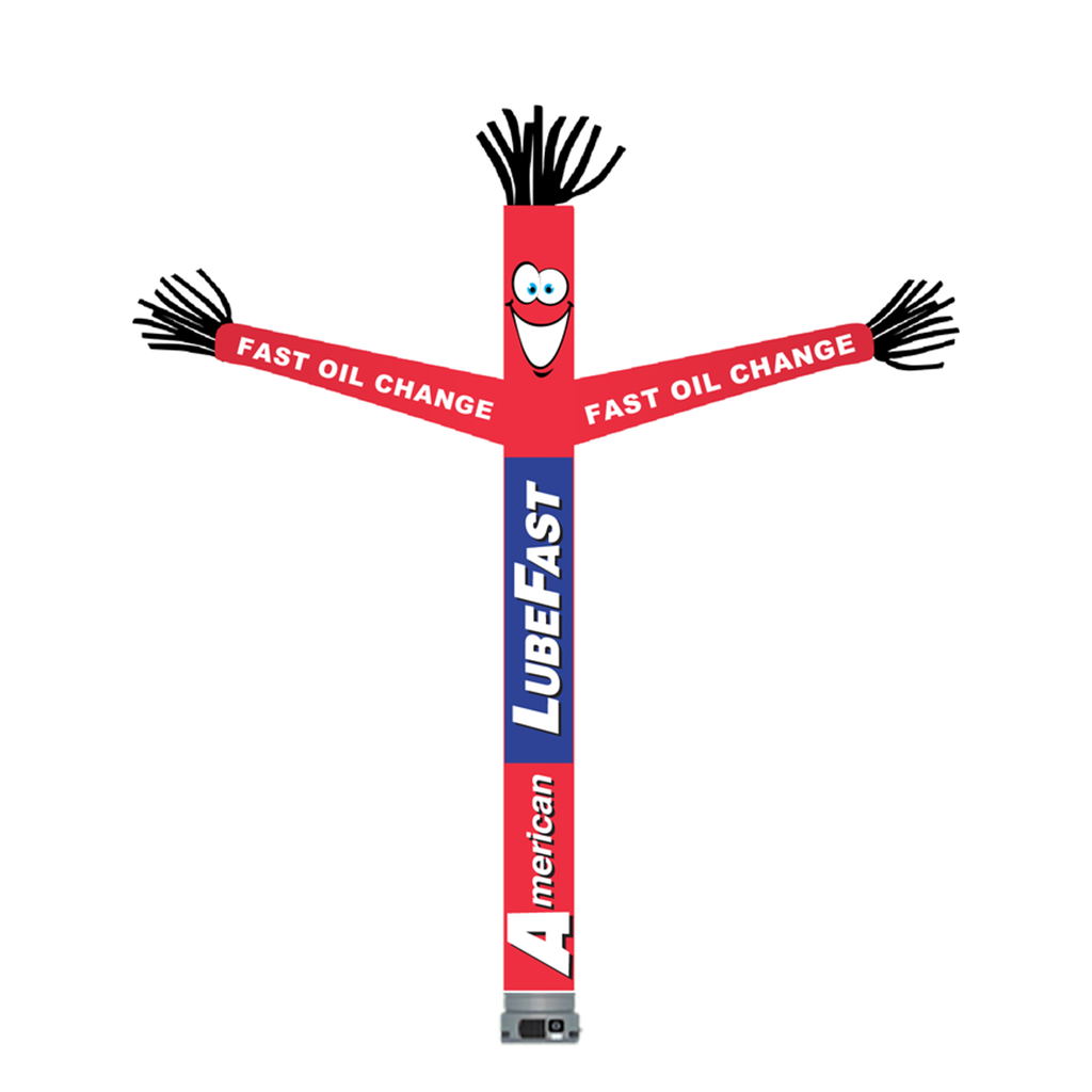 Kit for 18' FullSpeed American LubeFast Red Fast Oil Change Tube Dancer (with face & arms)