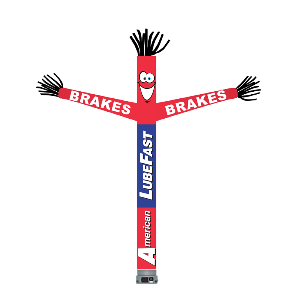 Kit for 18' FullSpeed American LubeFast Red Brakes Tube Dancer (with face & arms)